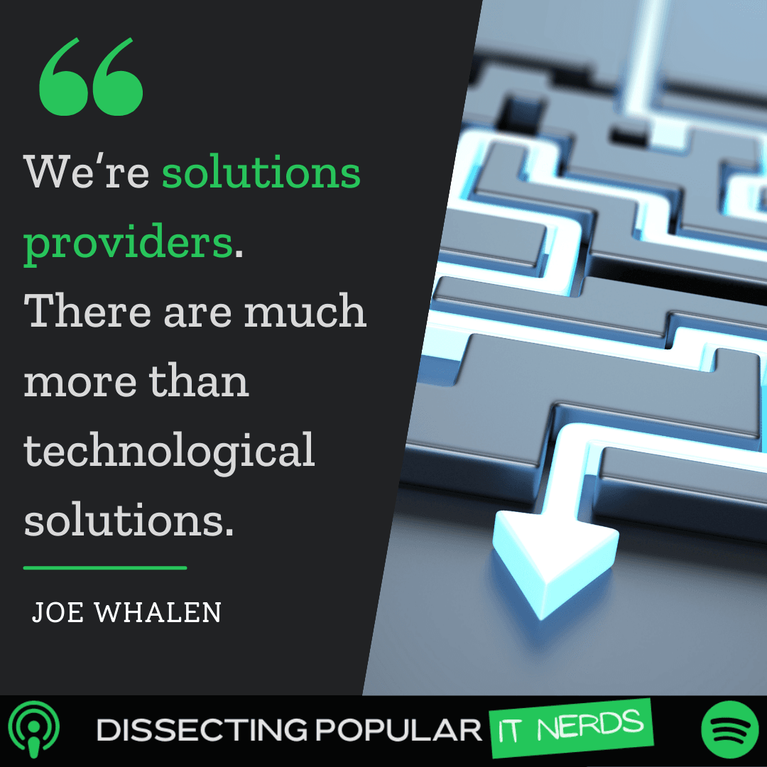 170. Director of IT Joe Whalen Takes a Break From Hosting His Own Podcasts to Be a Guest on Ours