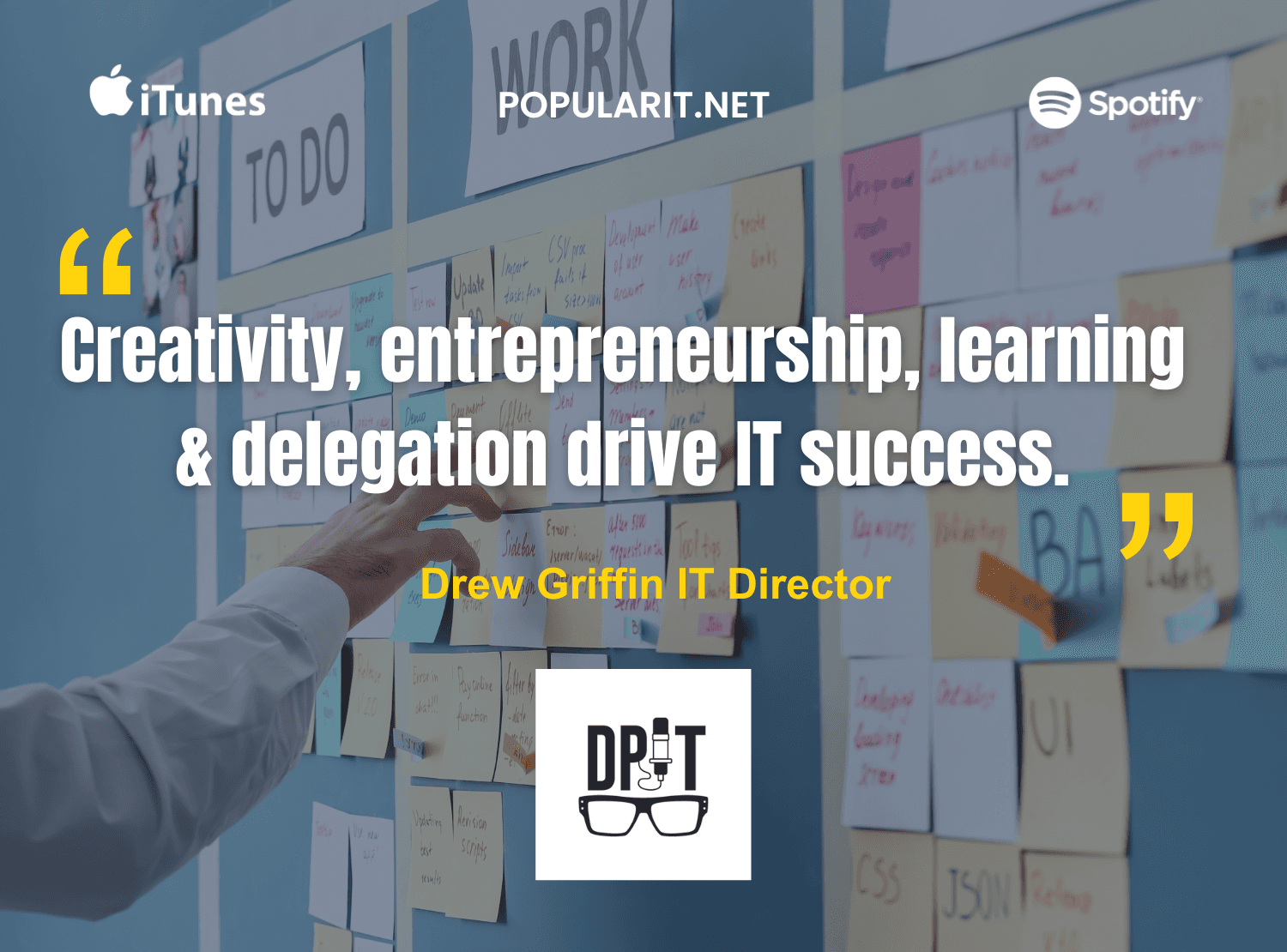 313- Drew Griffin on IT Leadership in Logistics & Defining The 5 Pillars of IT Leadership