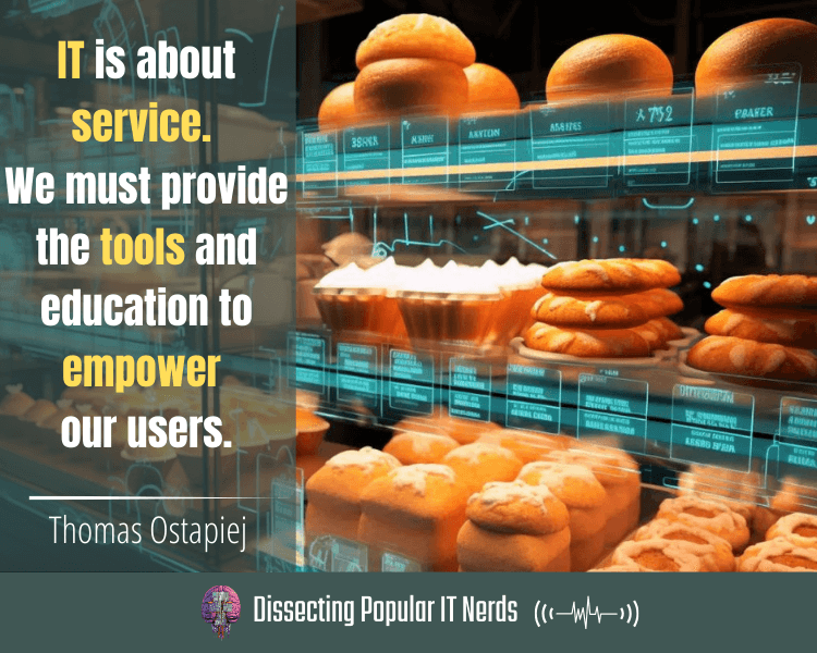 236- Croissants and Cybersecurity: A Tasty Chat with IT Pro Thomas Ostapiej