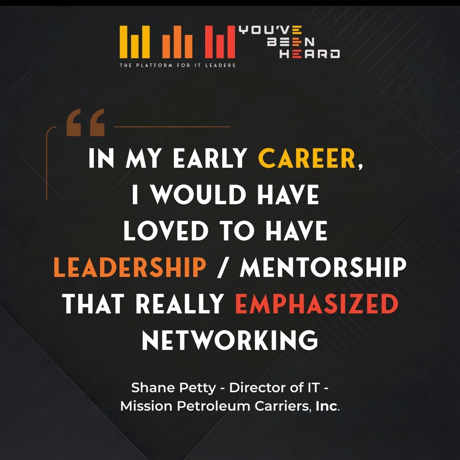 394- The Three Things That Make IT Leaders Heard w/Shane Petty
