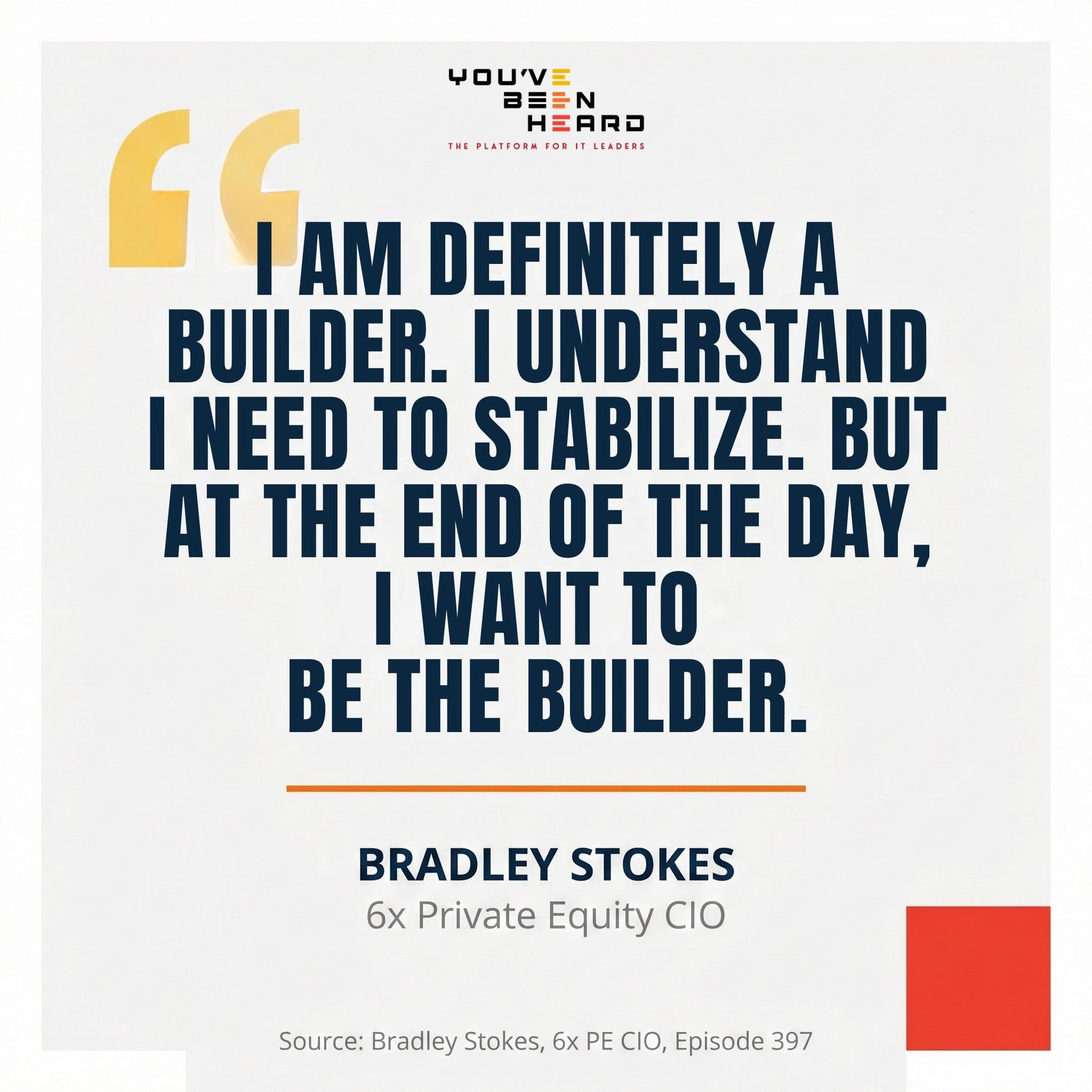 397- Six Times Private Equity IT Playbook w/Bradley Stokes