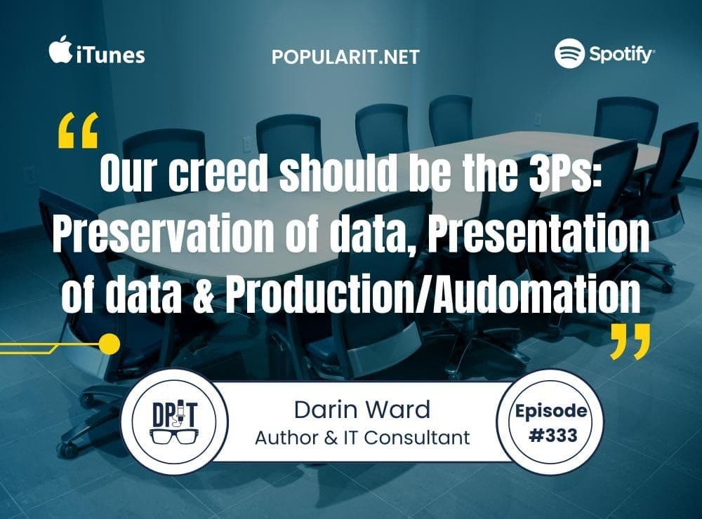 333- Optimizing Your Legacy Telecom with Darin Ward: Consolidating Systems, Cutting Costs, and Enabling the Business