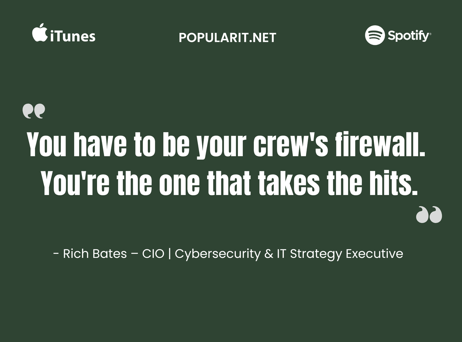 362- The Firewall Leader w/Rick Bates: Why the Best Leaders Stand In Front